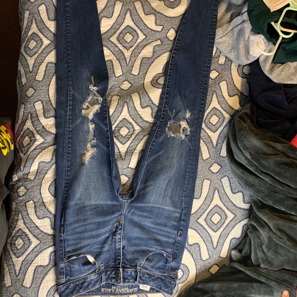 American eagle jeans hi rise jeggins